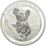 Silver Ounce 2015 Australian Koala: Photo Coin, Australia, Australian Koala Dollar - 2015 - Silver / thumbnail