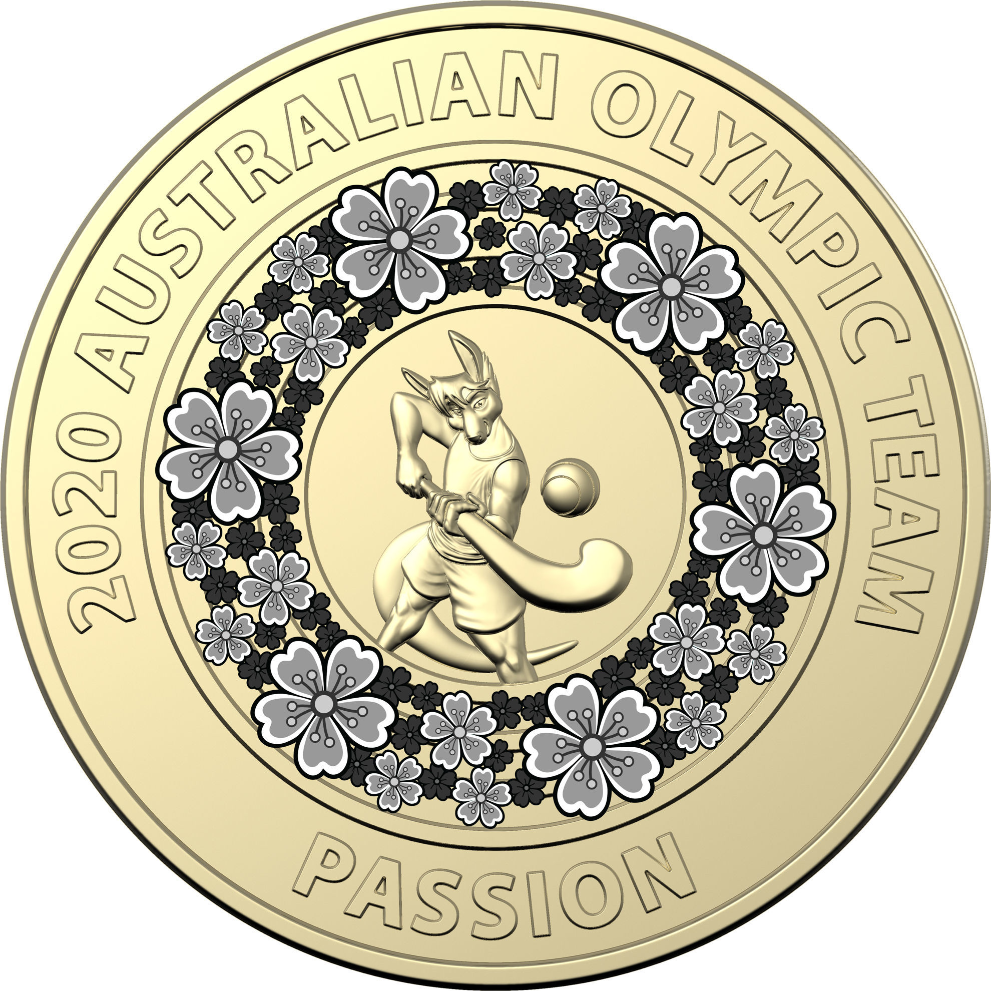  2 2020 Australian Tokyo Olympic Team Coin Collection 
