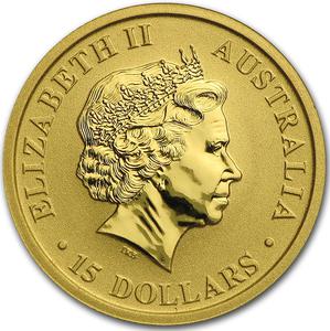 Australia / Gold Tenth-Ounce 2011 Australian Kangaroo - obverse photo
