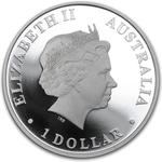 Silver Ounce 2015 Elephant Seal: Photo 2015 Australia 1 oz Silver Elephant Seal Proof / thumbnail