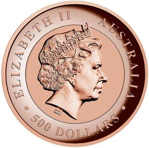 Australia / Gold Two Ounces 2015 Kimberley Sunset - obverse photo