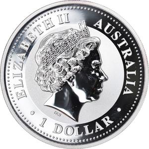 Australia / Silver Ounce 2000 Year of the Dragon - obverse photo