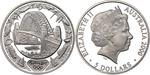 Silver Ounce 2000 Sydney Olympics - Harbour Bridge: Photo Coin, Australia, Silver Ounce 2000 Sydney Olympics - Harbour Bridge / thumbnail