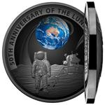 Silver Ounce 2019 Moon Landing, Domed: Photo Coin, Australia, Silver Ounce 2019 Moon Landing, Domed / thumbnail