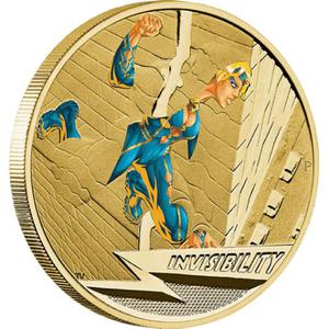 Australia / One Dollar 2014 Super Powers - Invisibility - reverse photo