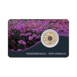 Two Dollars 2024 War Animals - Remembrance: Photo Coin, Australia, Two Dollars 2024 War Animals - Remembrance / thumbnail