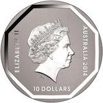 Silver Five Ounces 2014 Road Sign - Koala: Photo Coin, Australia, Silver Five Ounces 2014 Road Sign - Koala / thumbnail