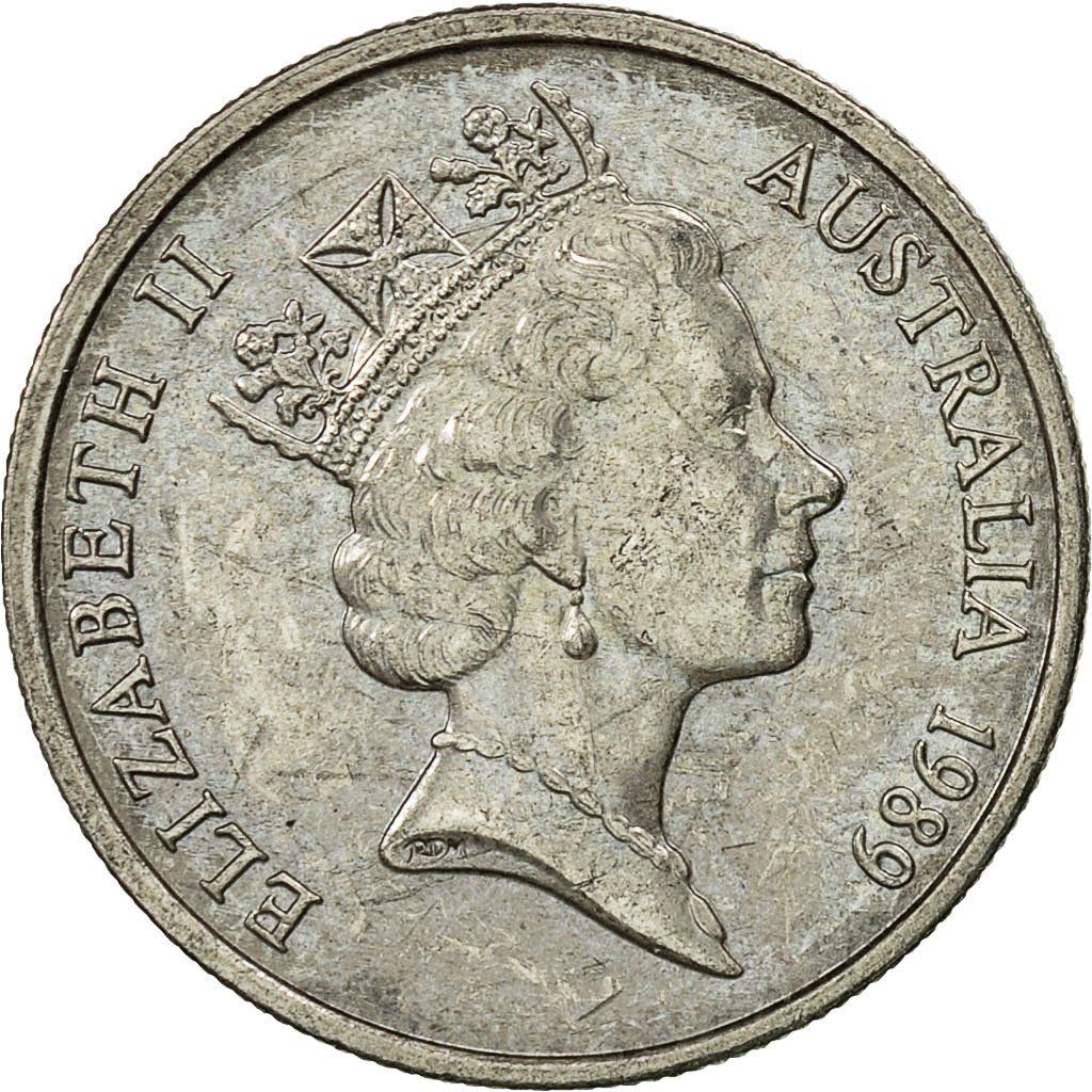 Five Cents 1989 Coin From Australia Online Coin Club