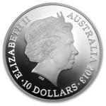 Silver Five Ounces 2013 Year of the Snake, RAM: Photo Coin, Australia, Silver Five Ounces 2013 Year of the Snake, RAM / thumbnail