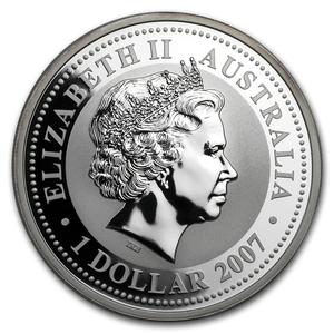 Australia / Silver Ounce 2010 Year of the Tiger (Series I) - obverse photo