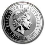 Silver Ounce 2010 Year of the Tiger (Series I): Photo Coin, Australia, Silver Ounce 2010 Year of the Tiger (Series I) / thumbnail