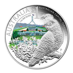 Australia / Silver Ounce 2010 Celebrate Australia - ACT - reverse photo