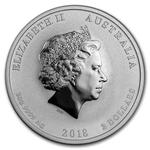 Silver Two Ounces 2018 Year of the Dog: Photo Coin, Australia, Silver Two Ounces 2018 Year of the Dog / thumbnail