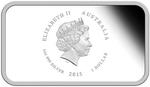 Silver Ounce 2015 Sunburnt Country - Kangaroos: Photo Coin, Australia, Silver Ounce 2015 Sunburnt Country - Kangaroos / thumbnail