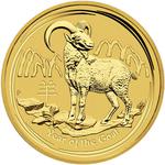 Gold Quarter Ounce 2015 Year of the Goat: Photo Coin, Australia, Gold Quarter Ounce 2015 Year of the Goat / thumbnail