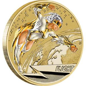 Australia / One Dollar 2014 Super Powers - Flight - reverse photo