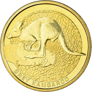 Australia / One Dollar 2008 Grey Kangaroo - obverse photo