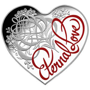 Australia / Silver Ounce 2015 Eternal Love - reverse photo