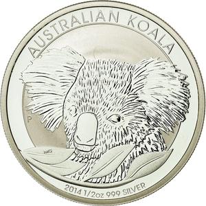 Australia / Silver Half Ounce 2014 Australian Koala - reverse photo