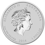 Silver Ounce 2014 Year of the Horse Coloured: Photo Coin, Australia, Silver Ounce 2014 Year of the Horse / thumbnail