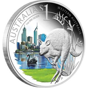Australia / Silver Ounce 2011 Western Australia - reverse photo