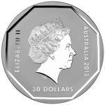 Silver Kilo 2013 Road Sign - Kangaroo: Photo Coin, Australia, Silver Kilo 2013 Road Sign - Kangaroo / thumbnail