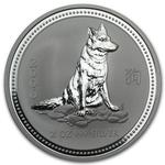 Silver Two Ounces 2006 Year of the Dog: Photo Coin, Australia, Silver Two Ounces 2006 Year of the Dog / thumbnail