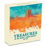 Gold Ounce 2015 Treasures of the World - North America: Photo Coin, Australia, Gold Ounce 2015 Treasures of the World - North America / thumbnail
