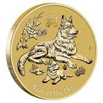 One Dollar 2018 Year of the Dog: Photo Coin, Australia, One Dollar 2018 Year of the Dog / thumbnail