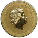Gold Half Ounce 2000 Australian Nugget: Photo Coin, Australia, Gold Half Ounce 2000 Australian Nugget / thumbnail