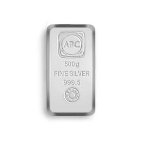 Australia / Silver Half Kilo Bar - ABC, Cast - reverse photo