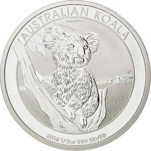 Australia / Silver Half Ounce 2015 Australian Koala - obverse photo