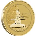 One Dollar 2014 Australian Submarines: Photo Coin, Australia, One Dollar 2014 Australian Submarines / thumbnail