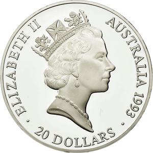 Australia / Silver Ounce 1993 Olympics - Winners - obverse photo