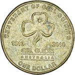 One Dollar 2010 Centenary of Girl Guiding: Photo Coin, Australia, Dollar 2010 / thumbnail