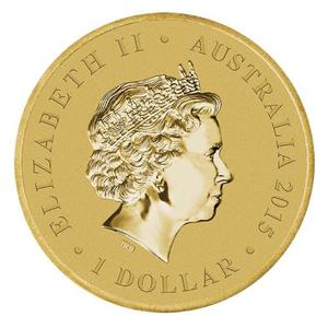 Australia / One Dollar 2015 Longest Reigning Monarch - obverse photo