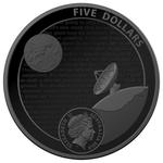 Silver Ounce 2019 Moon Landing, Domed: Photo Coin, Australia, Silver Ounce 2019 Moon Landing, Domed / thumbnail