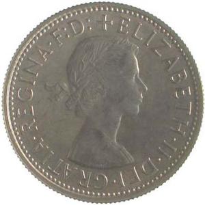 Australia / Florin 1957 - obverse photo
