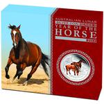 Silver Half Ounce 2014 Year of the Horse: Photo Coin, Australia, Silver Half Ounce 2014 Year of the Horse / thumbnail