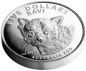 Australia / Silver Ounce 2018 Australia Zoo - Red Panda - High Relief - obverse photo