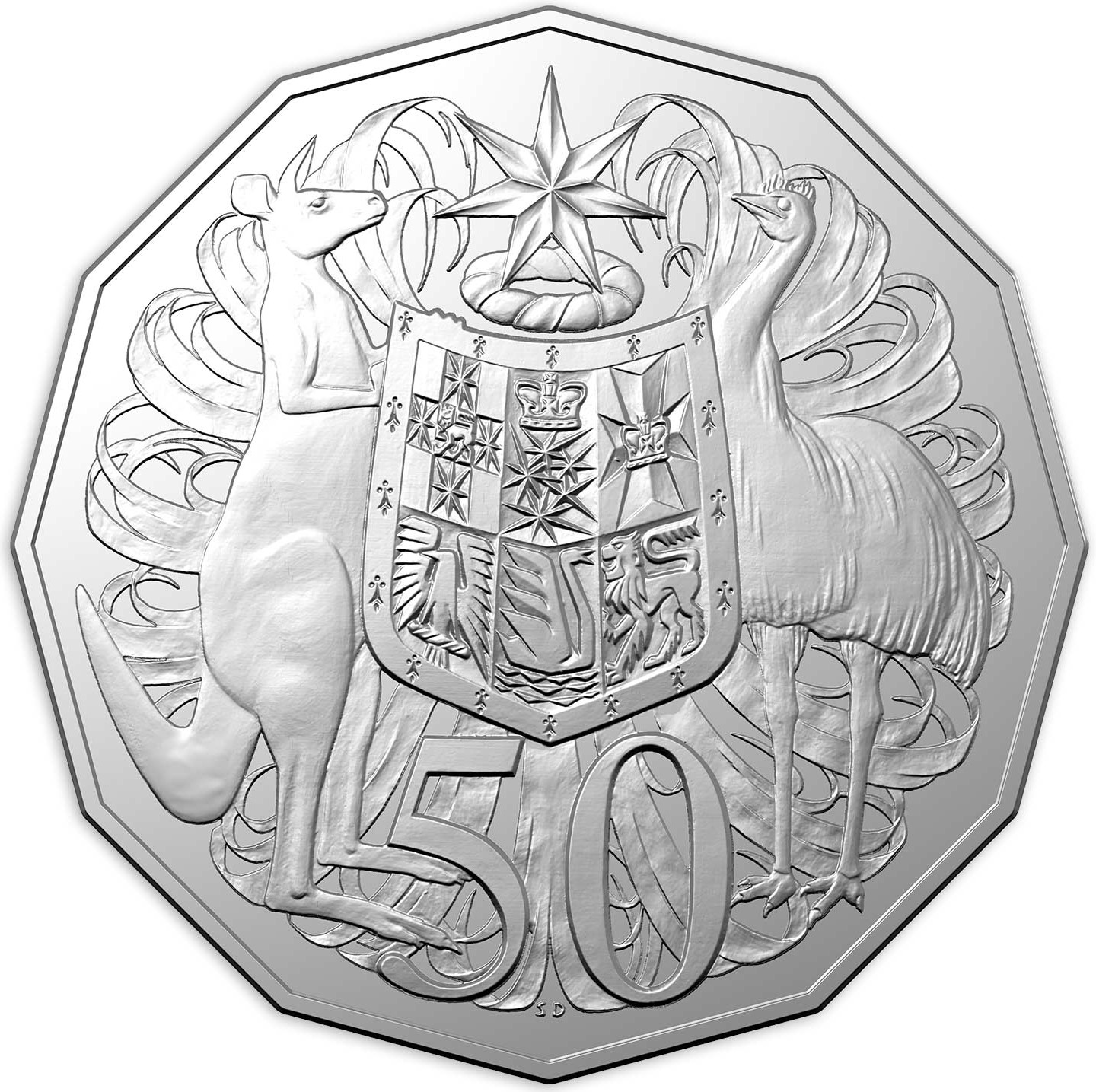 Fifty Cents 2019 Fifth Portrait Coin From Australia Online Coin Club