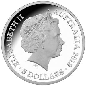 Australia / Silver Ounce 2013 Centenary of Canberra - obverse photo