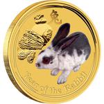 Gold Twentieth-Ounce 2008 Year of the Mouse: Photo Coin, Australia, Gold Twentieth-Ounce 2008 Year of the Mouse / thumbnail