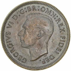 Australia / Shilling 1950 - obverse photo
