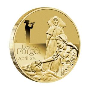 Australia / One Dollar 2012 Lest We Forget - reverse photo