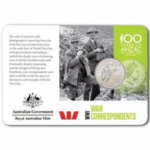 Australia / Twenty Cents 2015 War Correspondents - reverse photo