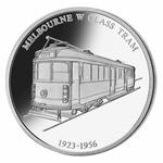 Medallion - Melbourne W-Class Tram: Photo Coin, Australia, Medallion - Melbourne W-Class Tram / thumbnail
