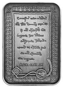 Australia / Silver Ounce 2015 Magna Carta - reverse photo