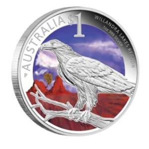 Australia / Silver Ounce 2013 Willandra Lakes Region - reverse photo