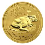Gold Tenth-Ounce 2009 Year of the Ox: Photo Coin, Australia, Gold Tenth-Ounce 2009 Year of the Ox / thumbnail